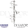 Grohe Atrio Pillar Tap XS-Size Spares